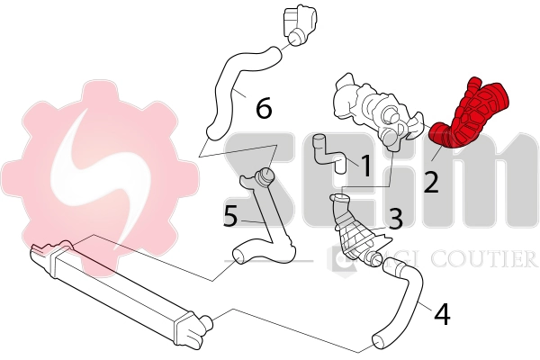 Charge Air Hose 981128