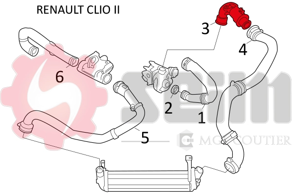 Charge Air Hose 981512