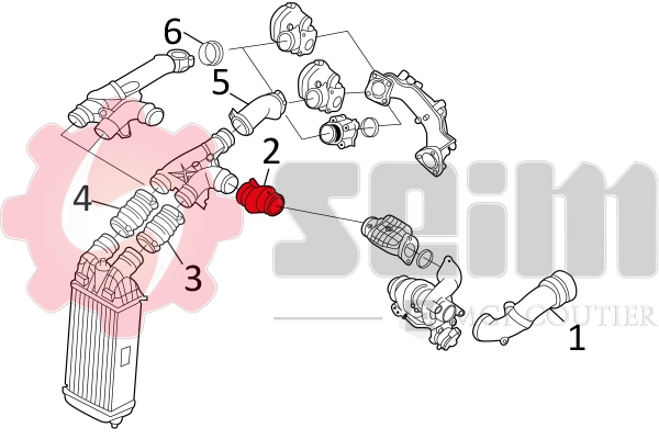 Charge Air Hose 981121