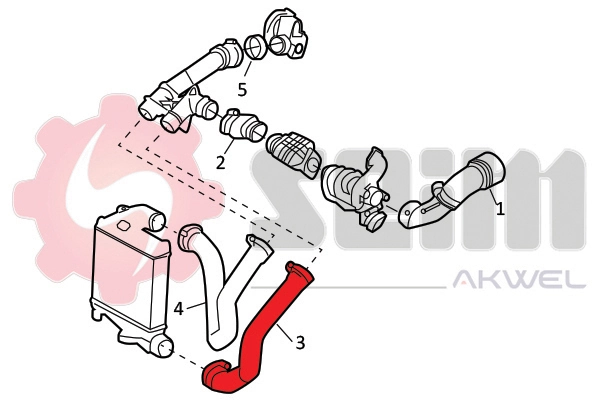Charge Air Hose 982123