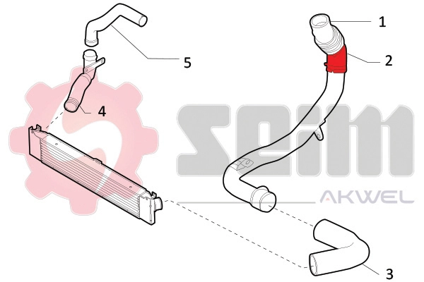 Charge Air Hose 981745