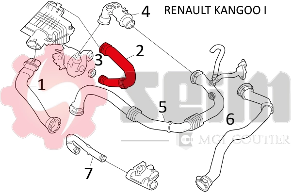 Charge Air Hose 981510