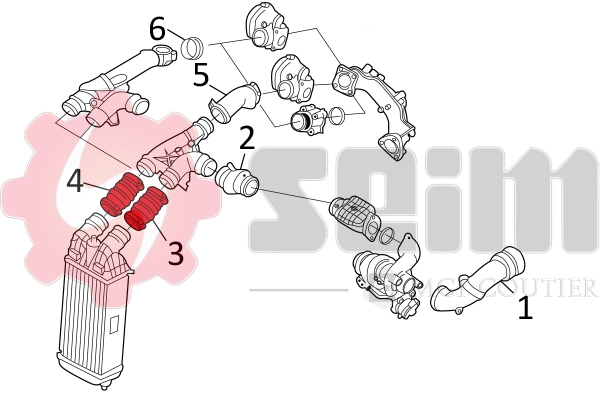 Charge Air Hose 981135