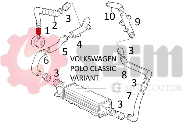 Charge Air Hose 981583