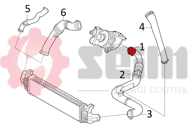 Charge Air Hose 981232