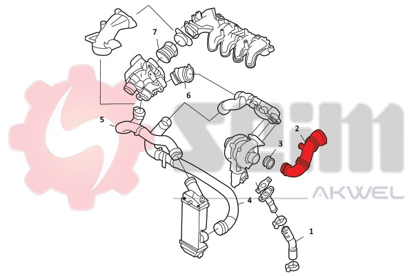 Charge Air Hose 981903