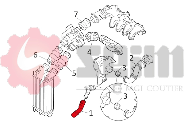 Charge Air Hose 981119
