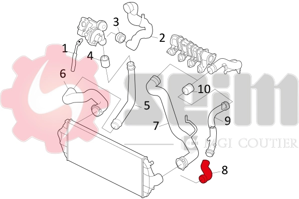 Charge Air Hose 981152