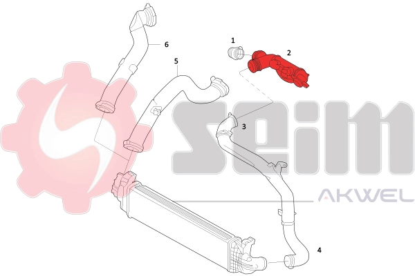 Charge Air Hose 982039