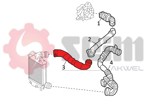 Charge Air Hose 982129