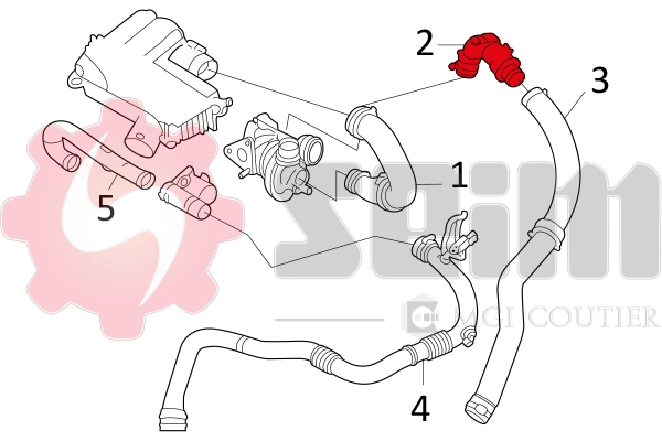 Charge Air Hose 981512