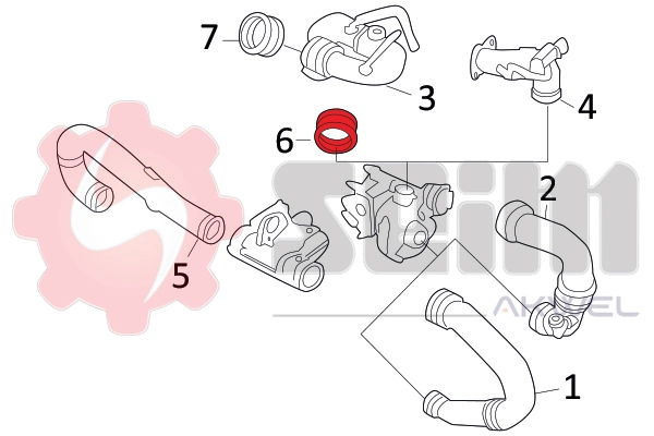 Charge Air Hose 981509
