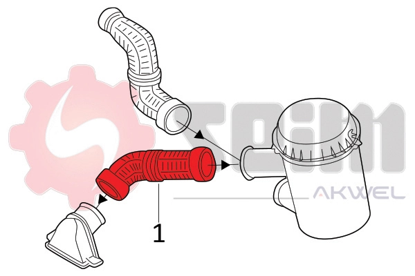 Charge Air Hose 982074