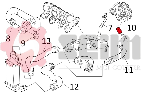 Charge Air Hose 981143
