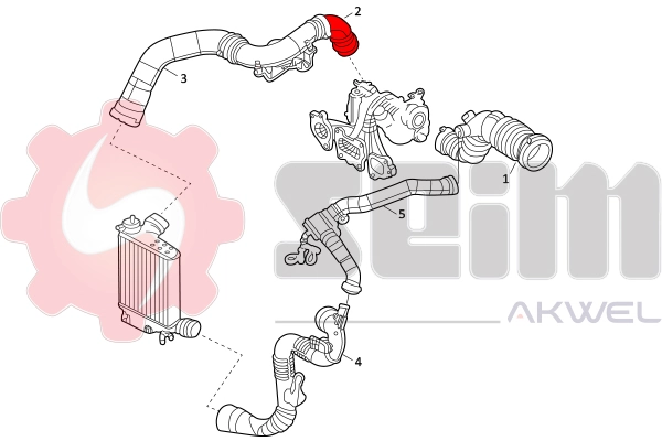 Charge Air Hose 981905