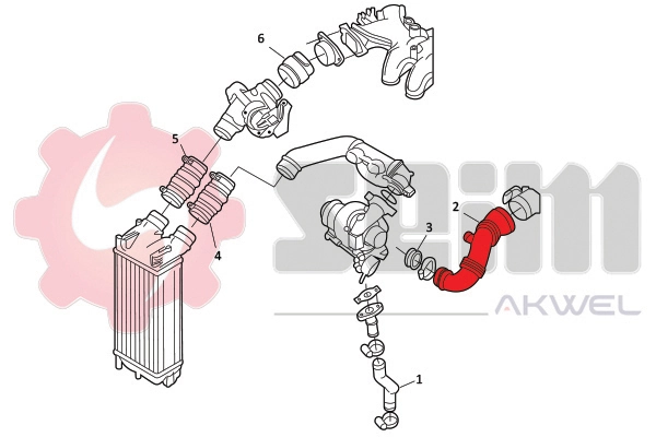 Charge Air Hose 981903