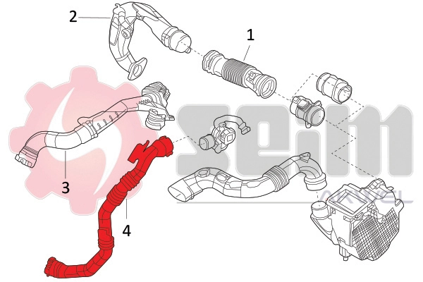 Charge Air Hose 982082