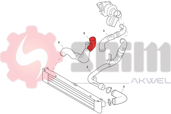 Charge Air Hose 981746