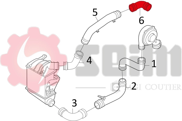 Charge Air Hose 981601