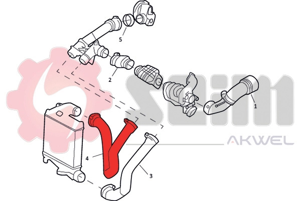 Charge Air Hose 982068