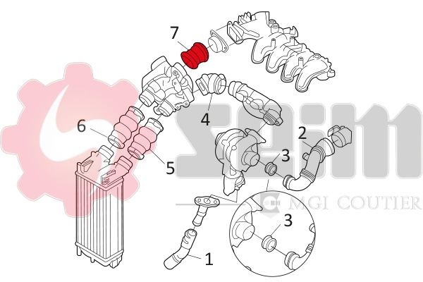 Charge Air Hose 981114