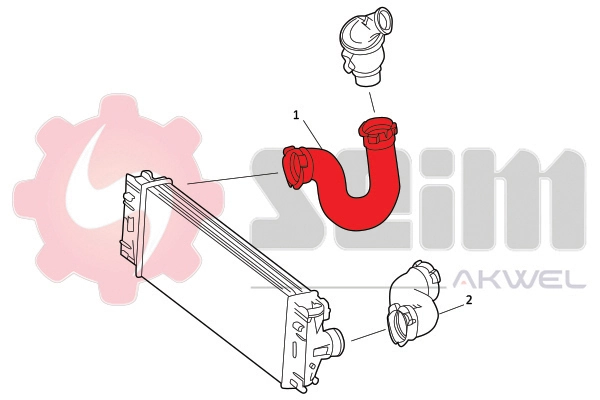 Charge Air Hose 981844