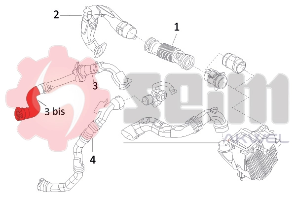 Charge Air Hose 982131