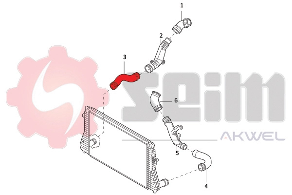 Charge Air Hose 981937