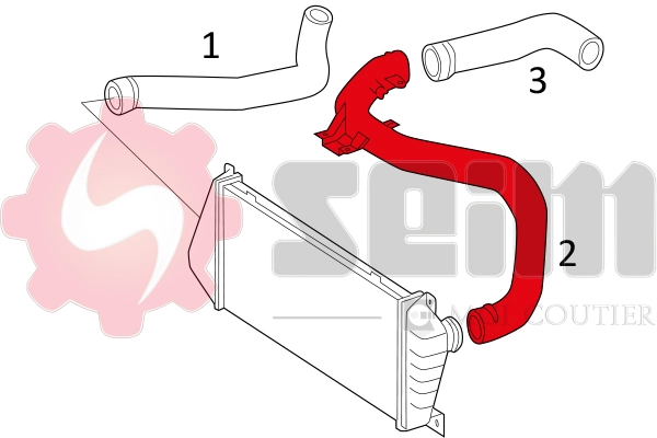 Charge Air Hose 981408