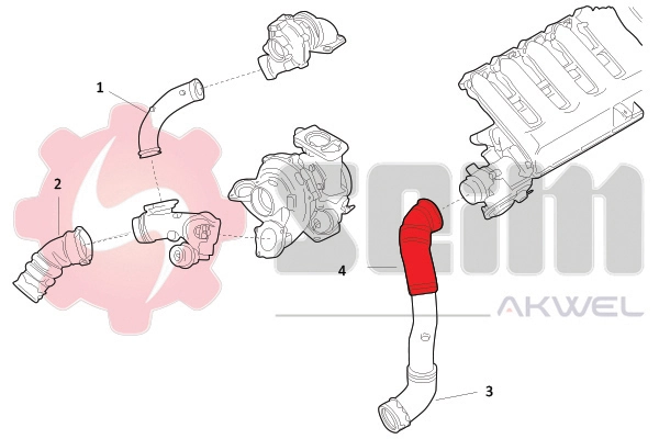 Charge Air Hose 981725