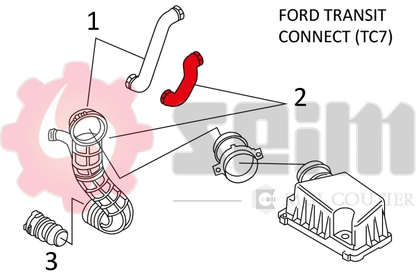 Charge Air Hose 981290