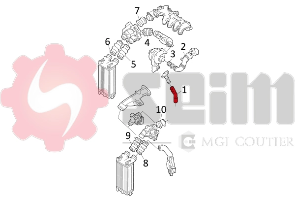 Charge Air Hose 981119