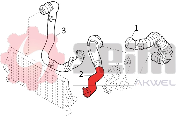 Charge Air Hose 981889