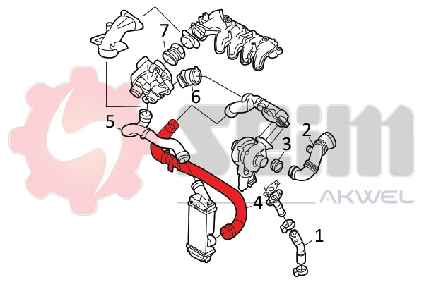 Charge Air Hose 982009