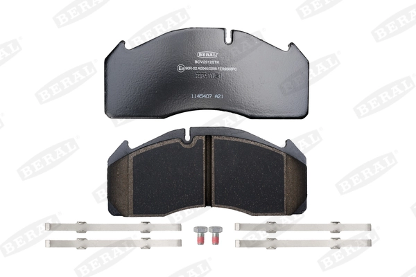 BERAL BCV29125TK Brake Pad Set, disc brake