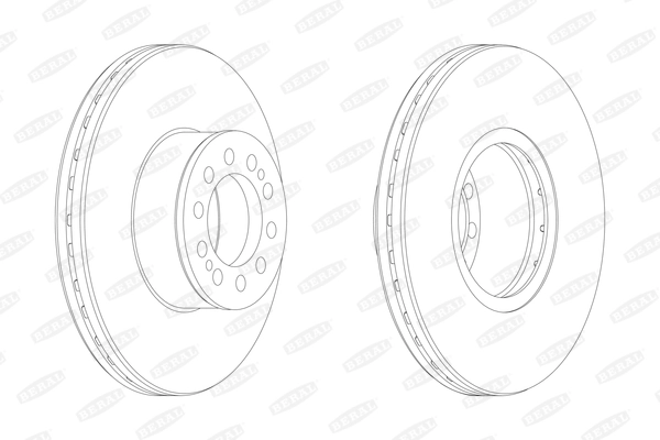 Brake Disc BCR330A
