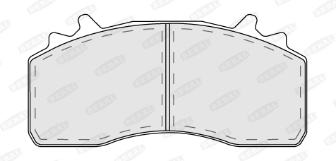 Brake Pad Set, disc brake BCV29315T