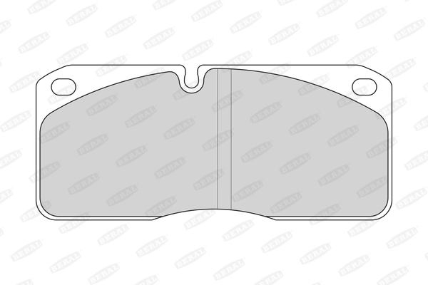 Brake Pad Set, disc brake BCV29067T