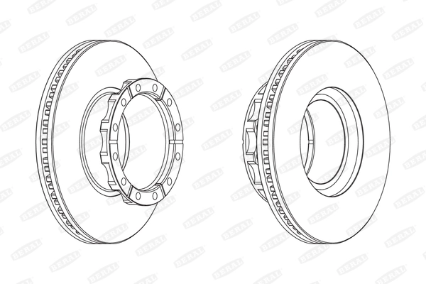 Brake Disc BCR173A