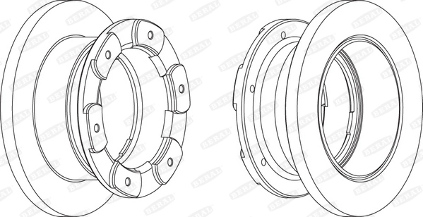 Brake Disc BCR236A