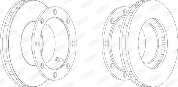 Brake Disc BCR206A
