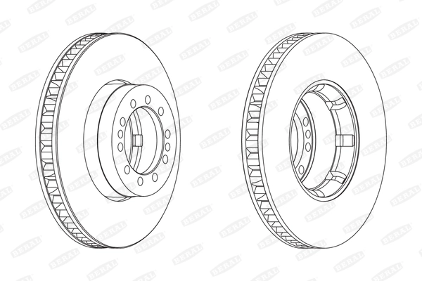 Brake Disc BCR242A