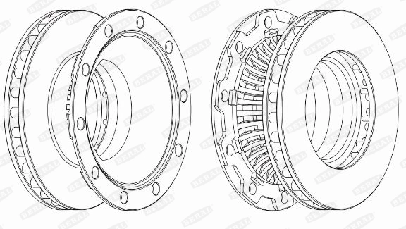 Brake Disc BCR252A
