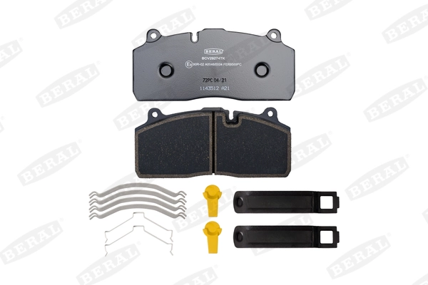 BERAL BCV29274TK Brake Pad Set, disc brake