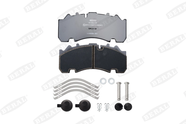 Brake Pad Set, disc brake BCV29263TK