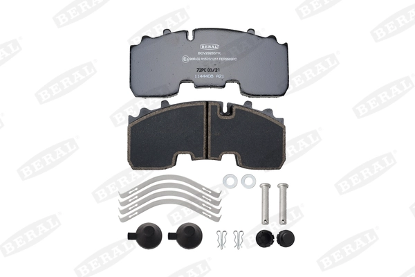 Brake Pad Set, disc brake BCV29265TK