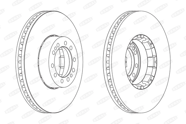 Brake Disc BCR134A