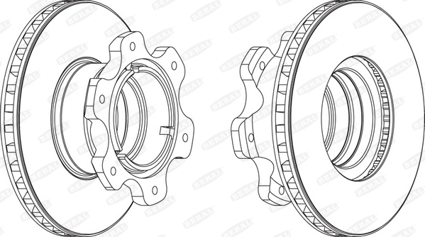 Brake Disc BCR208A