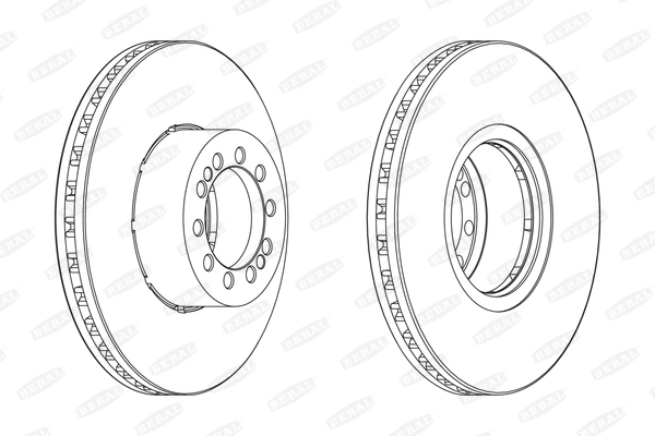 Brake Disc BCR218A