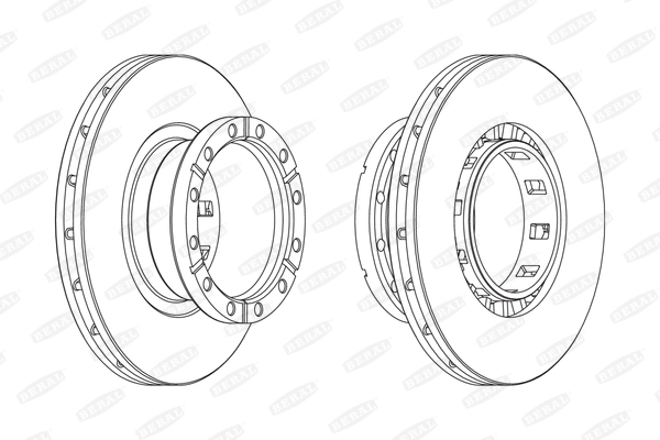 Brake Disc BCR318A